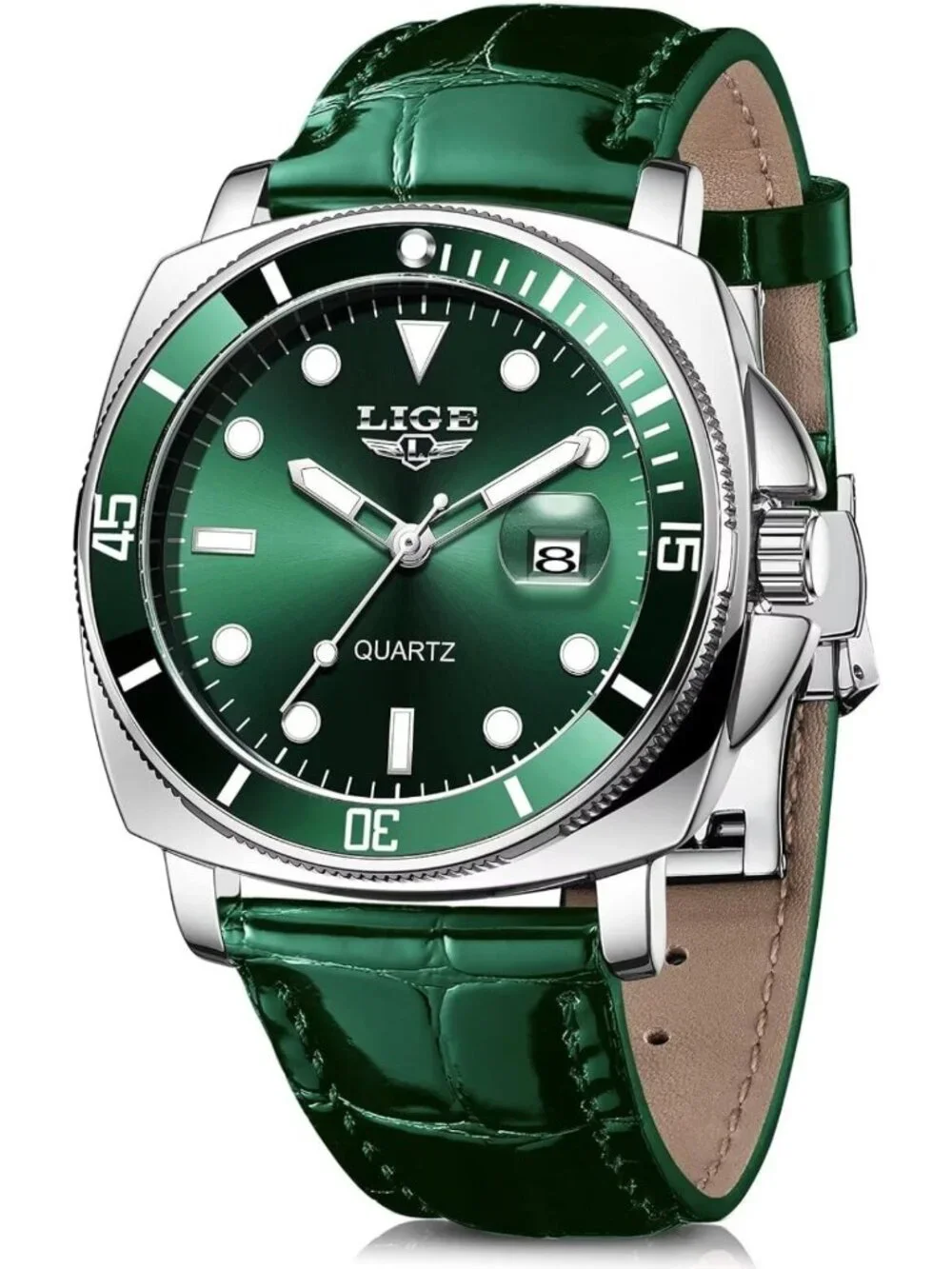 Waterproof Men's Dress Watch - Stylish Quartz Analog with Stainless Steel Band
